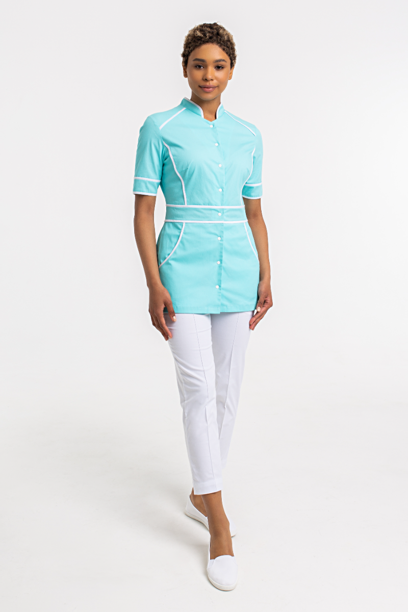 Лазурь/Белый