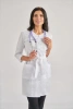 Медицинский халат Кокетка дл.рукав / Sapfira